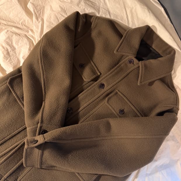 르메르 헌팅자켓 48size 다크스쿼럴