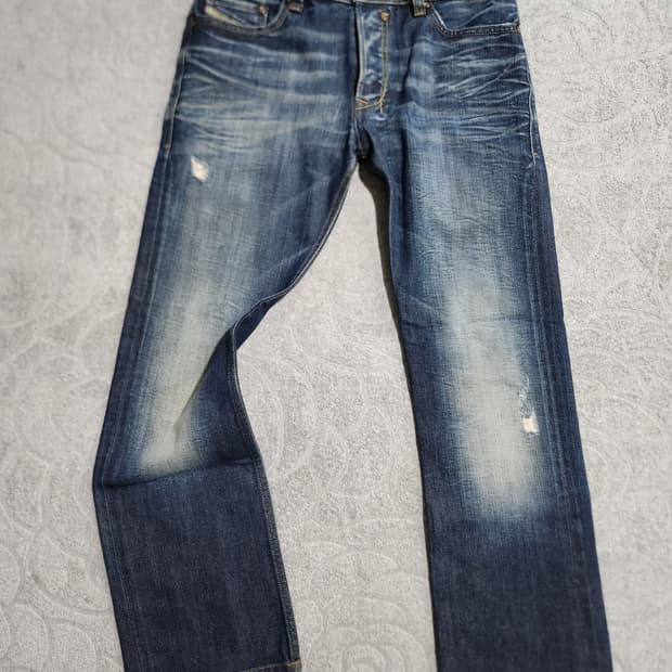 *디젤(Diesel) 빈티지 워싱 데님 팬츠(28-29)