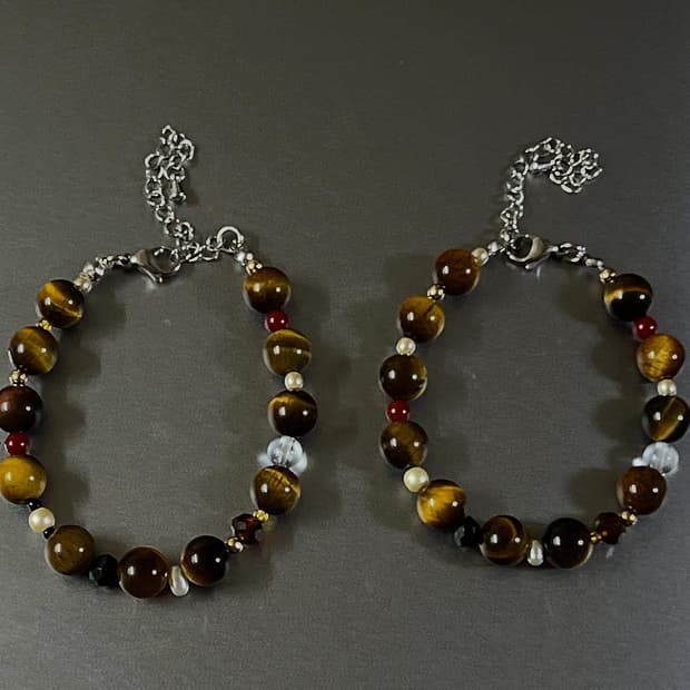 핸드메이드 원석 팔찌 주문제작 가능