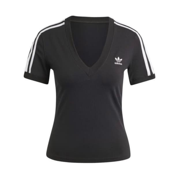 아디다스 3s 브이넥 반팔 티셔츠