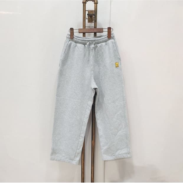 와키윌리 기모 스웨트 세미와이드 팬츠 90(S)