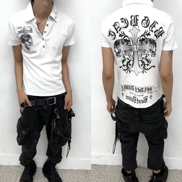 Semantic Design snake skull 00s pk top