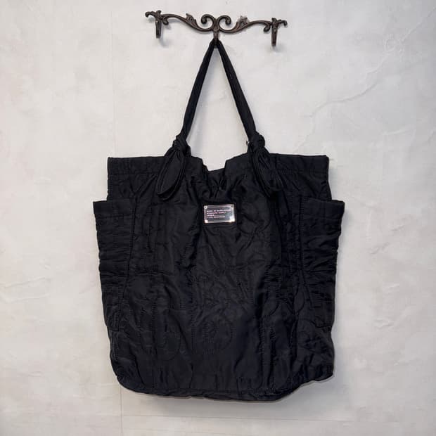 MarcByMarc Jacobs black quilting big 토트백