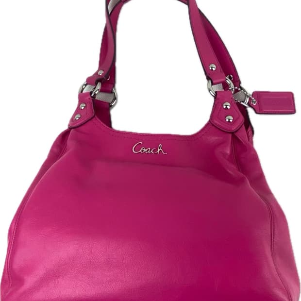 Coach Vintage Hot Pink Shoulder Bag