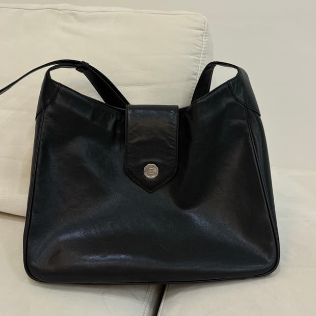 미닛뮤트 바톤백 블랙 라지