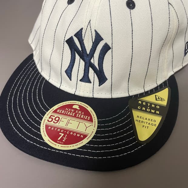 MLB야구모자  59fifty 7 1/2 레트로크라운 새상품 판매