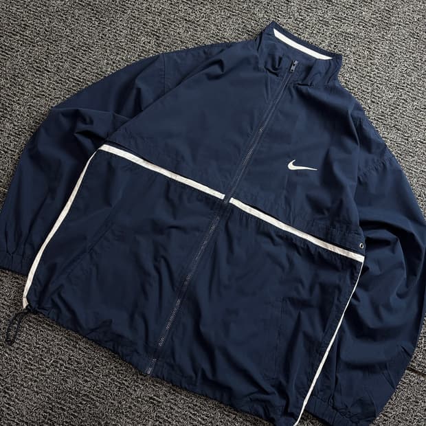 90s 나이키 올드스쿨 박시핏 디테일 바람막이 1542