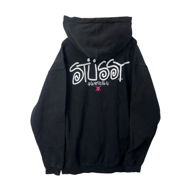 [Stussy] 00's 스투시 스컬 후드티셔츠