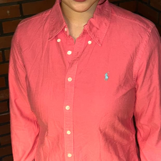 Polo pink coral 🪸  shirt ! 폴로 핑크 셔츠 