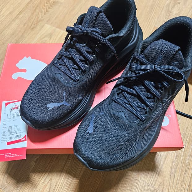 [255] 푸마 매그맥스 런닝화 블랙