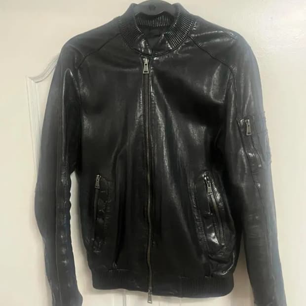 지오지아 엔드지 양가죽자켓 105사이즈