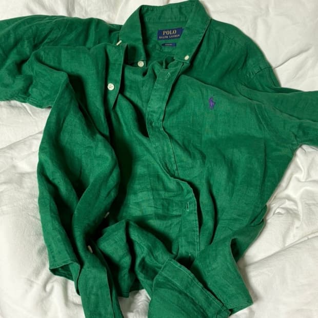 폴로 초록색 셔츠