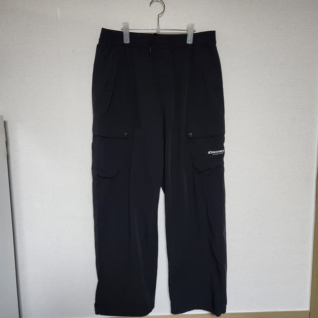 디스커버리 카고 밴딩바지 남34