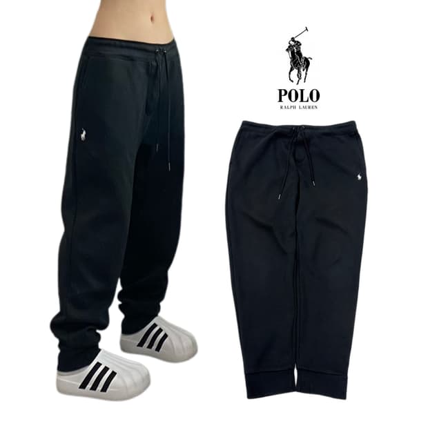 폴로 포니 검흰 조거 트랙팬츠