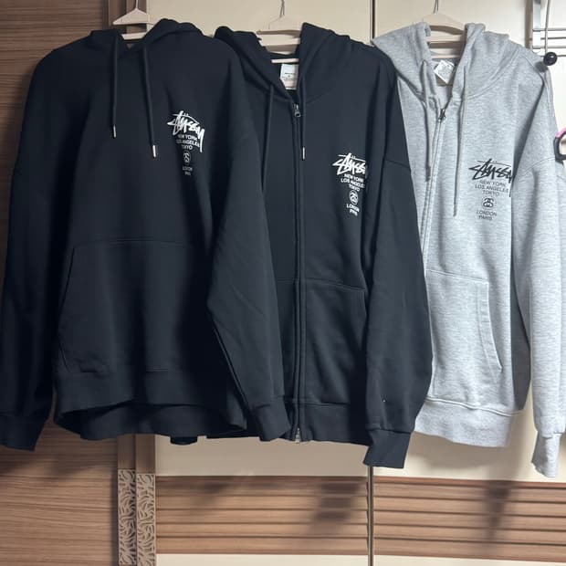 일괄!!스투시후드&집업팔아영