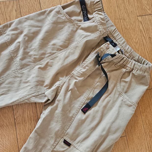 그라미치 치노 베이지 asia m 가젯팬츠 아메카지 클라이밍 등산 일상