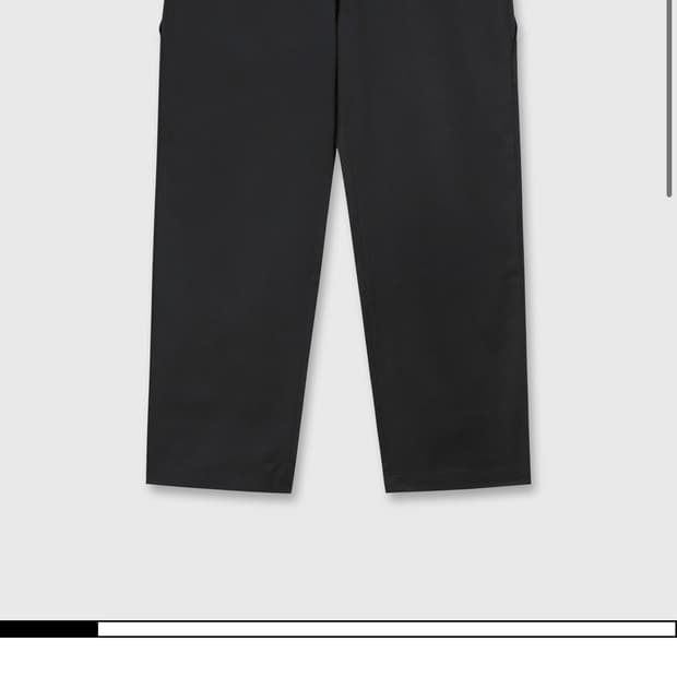 ALBY trousers(Black) M