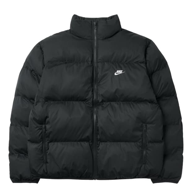 나이키 NSW 패딩 자켓 블랙 - 아시아