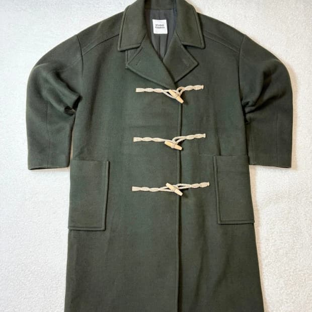 스튜디오톰보이 17ss 울 앙고라 더플 코트 PN6071