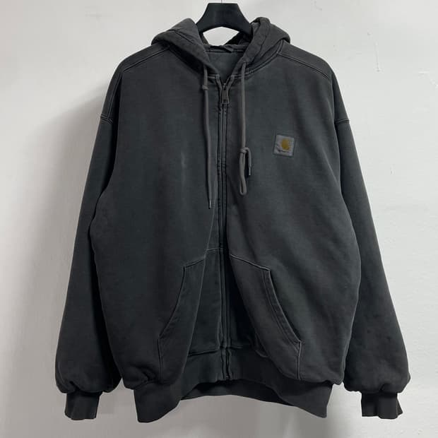 칼하트 WIP 비스타 가먼트다잉 후드집업 (on.600)