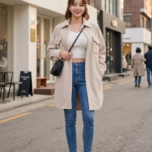 ORR 오르 텍스처 플랩 포켓 셔츠 자켓