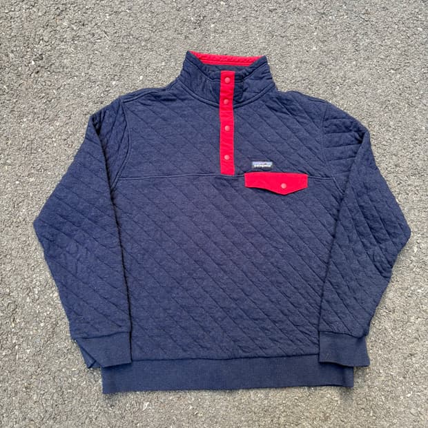 파타고니아 올가닉 코튼 스냅 티 풀오버