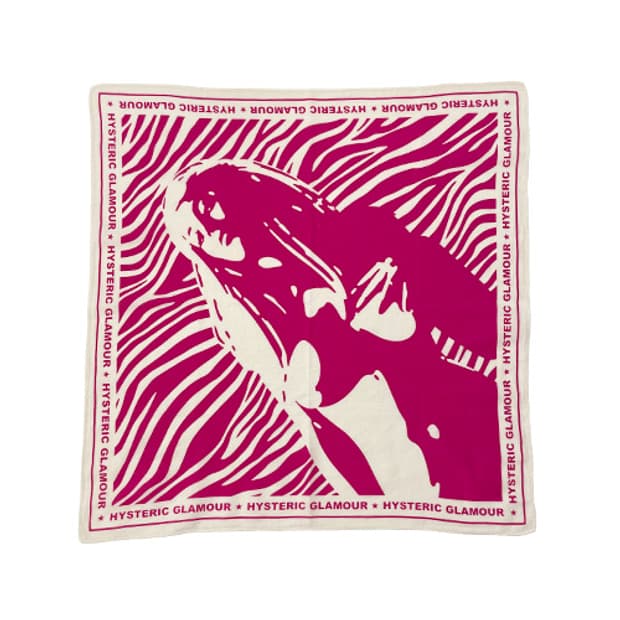 히스테릭글래머 반다나 핑크