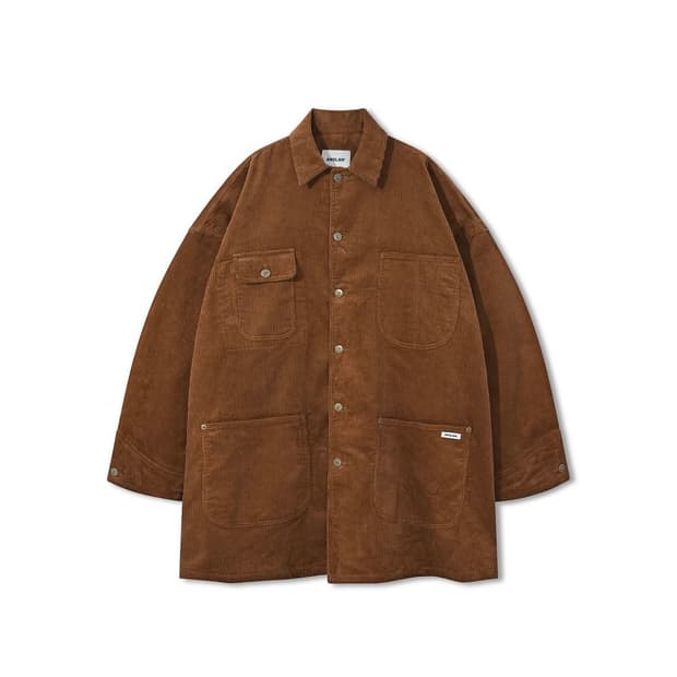 앵글런 Anglan Corduroy Work Coat Jacket 