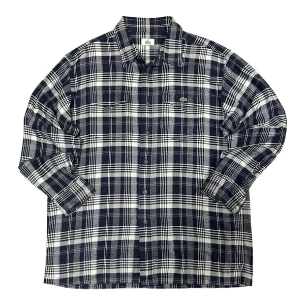 ✨ (바배) 라코스테 체크 남방 셔츠