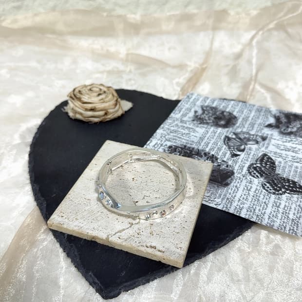 빈티지  마테 오리엔탈 밴딩 팔찌