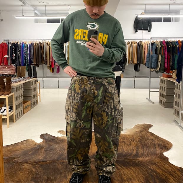 90's JERZEES Outdoors real tree pants