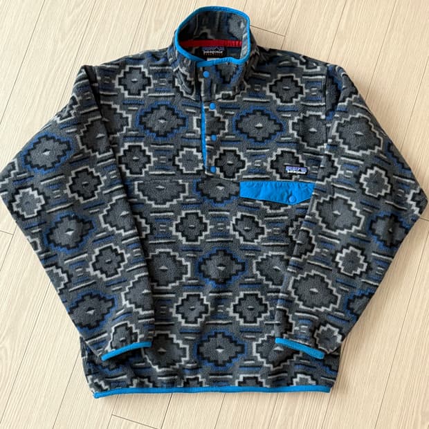 파타고니아 신칠라 플리스 스냅티 아즈텍 야나바 Mens