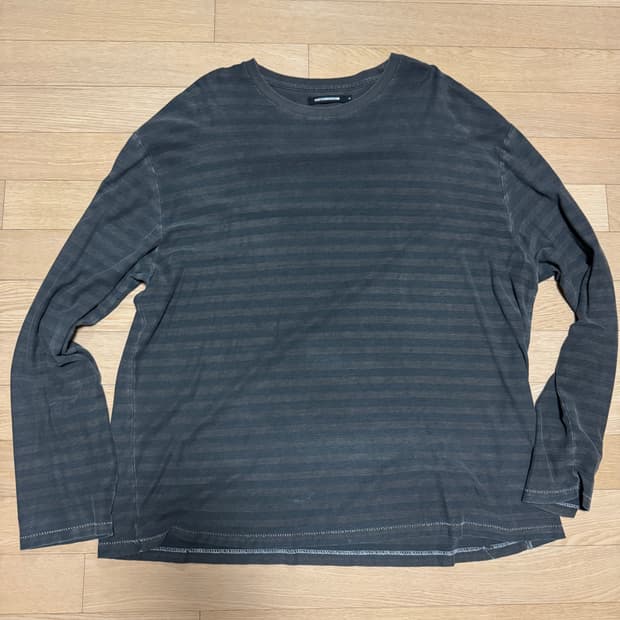 해칭룸 스트라이프 빈티지 슬리브