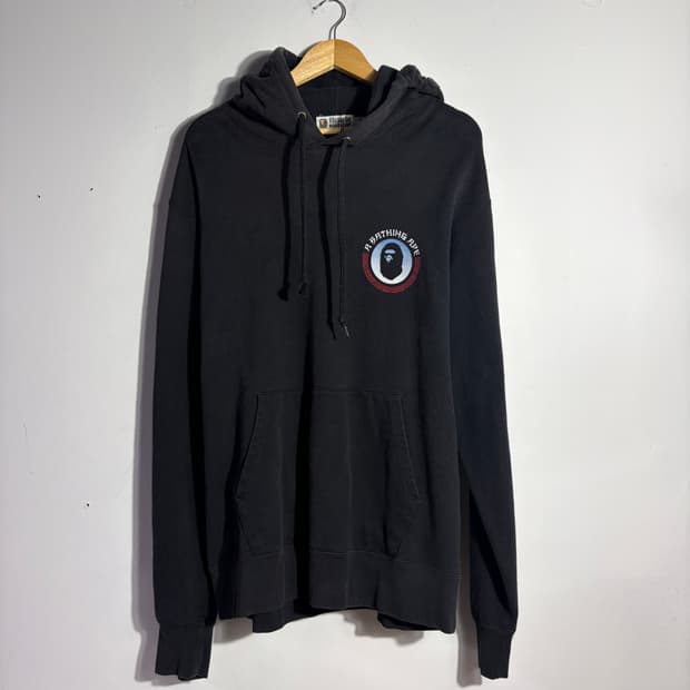 베이프 블랙 후드티 (무료배송)