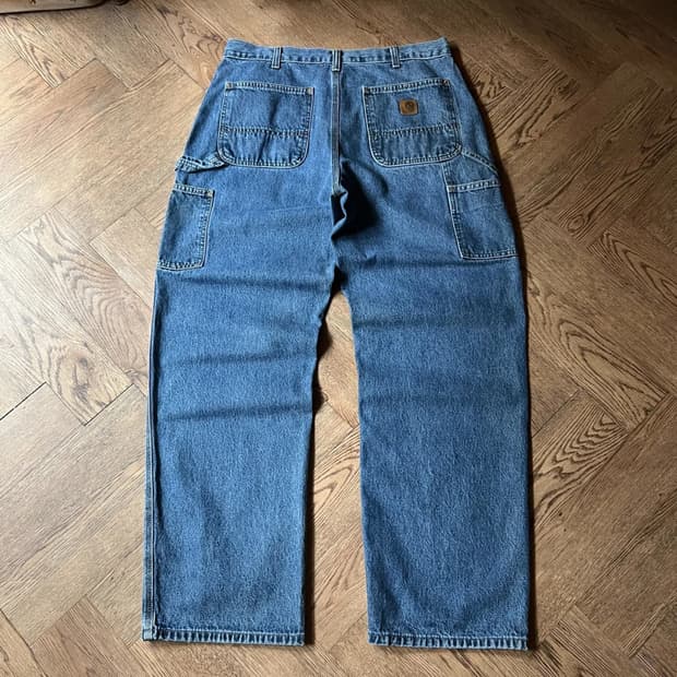 [35]칼하트 USA 싱글니 카펜터 워크 데님 팬츠