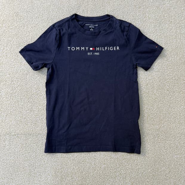 M 8-10 타미힐피거 크루넥 반팔티 0204T2