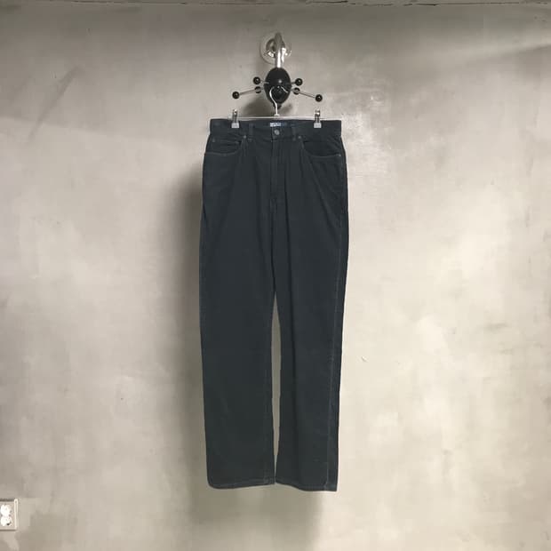 폴로 랄프로렌 블랙 코듀로이 팬츠 31/34
