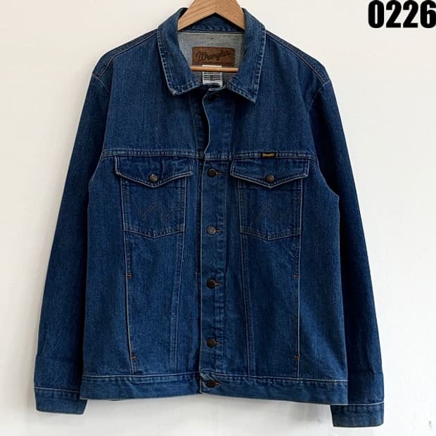 랭글러 어센틱 웨스턴 데님 자켓 XXL 0226 
