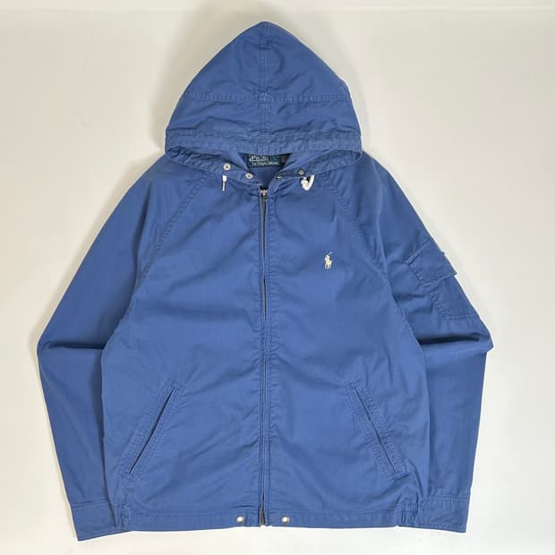 폴로 랄프로렌 후드 코튼 자켓 (M)