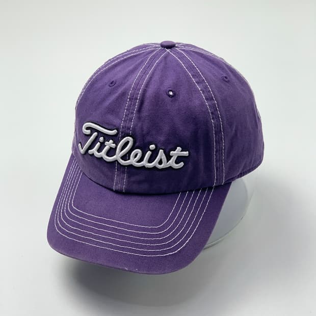 [OS/정품] 타이틀리스트 스티치 퍼플 남여공용 볼캡