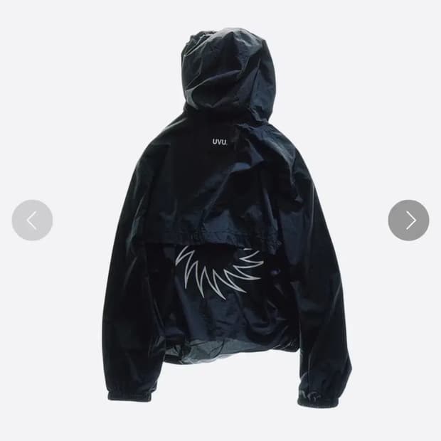 UVU 윈드브레이커 블랙 m