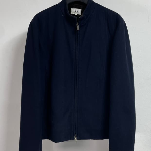 아르마니 익스체인지 투웨이 울 집업자켓 (on.376)  