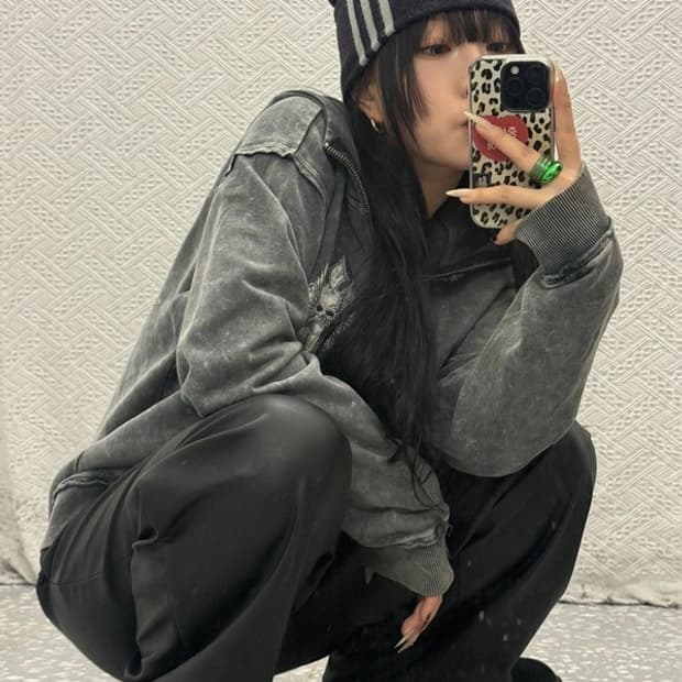 아디다스 스트릿 힙합 캐주얼 삼선 비니 C08514