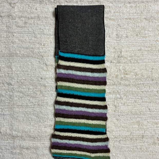 Missoni vintage stripe muffler