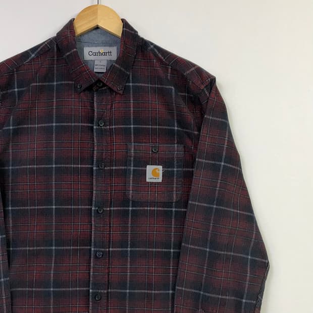 L 칼하트 코듀로이 셔츠