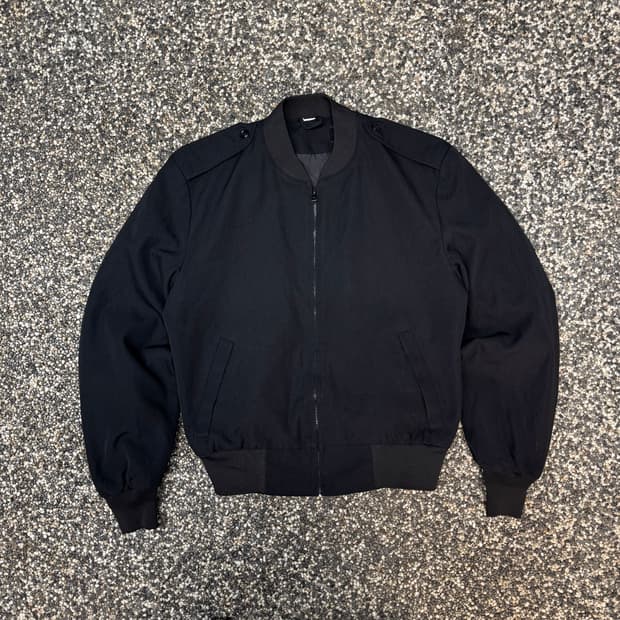 80s USN 미해군 우먼스 오피서 봄버 자켓 made in USA (M