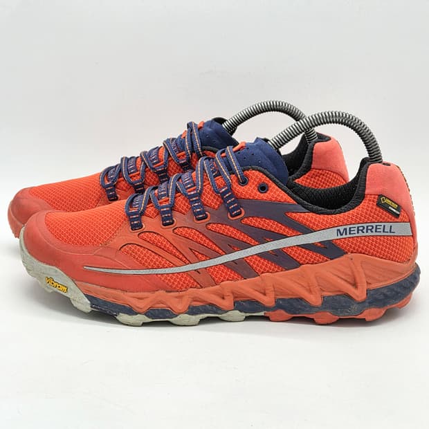 머렐 All Out Peak 고어텍 트레일 러닝 슈즈 오렌지 (270)