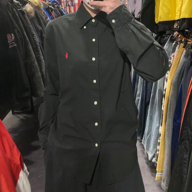 [IM] 폴로 랄프로렌 셔츠 블랙
