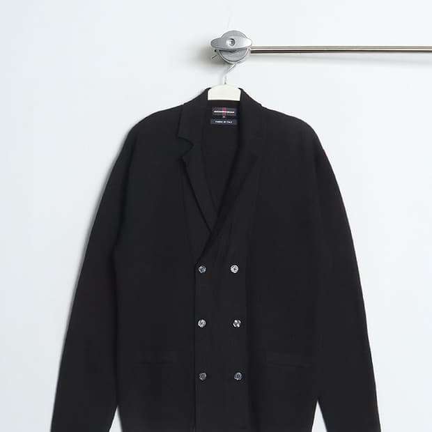 ALEXANDER JULIAN Double Knit Cardigan