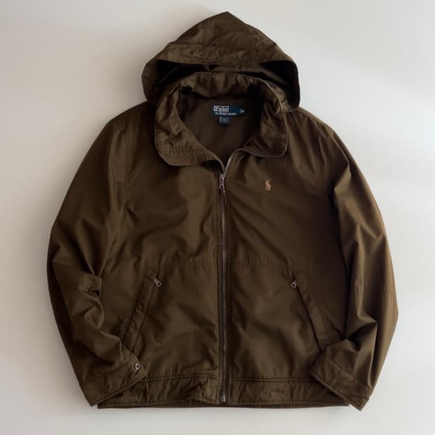 폴로 랄프로렌 기모 블루종 자켓 M